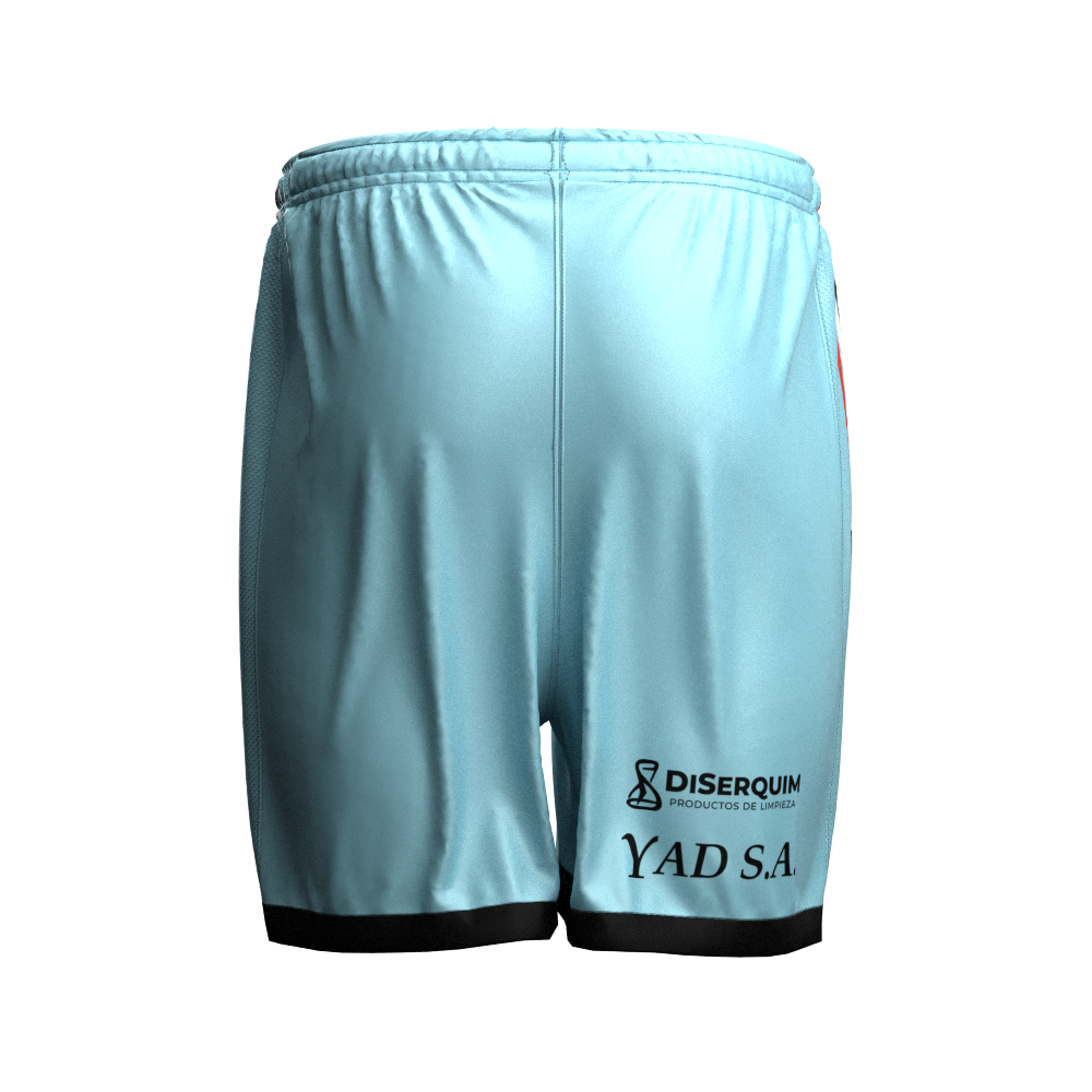 SHORT DE ARQUERO CELESTE 2026