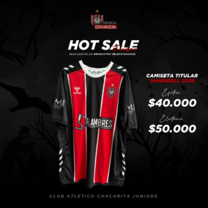 CAMISETA TITULAR HANDBALL  2026 - HOT SALE FUNEBRERO