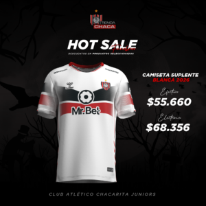 CAMISETA DE JUEGO SUPLENTE 2026 - HOT SALE FUNEBRERO