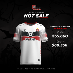 CAMISETA DE JUEGO SUPLENTE 2026 - HOT SALE FUNEBRERO